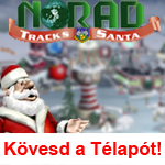 NORAD track santa- merre jár a télapó?