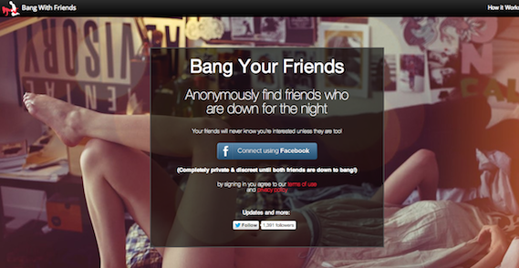 Bang With Frinds: keress szexpartnert a Facebookos ismerőseid között