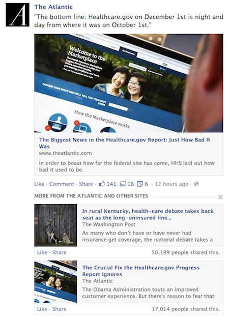 Újdonság a Facebook hírfolyamban: a linkek mellett ajánlók jelennek meg