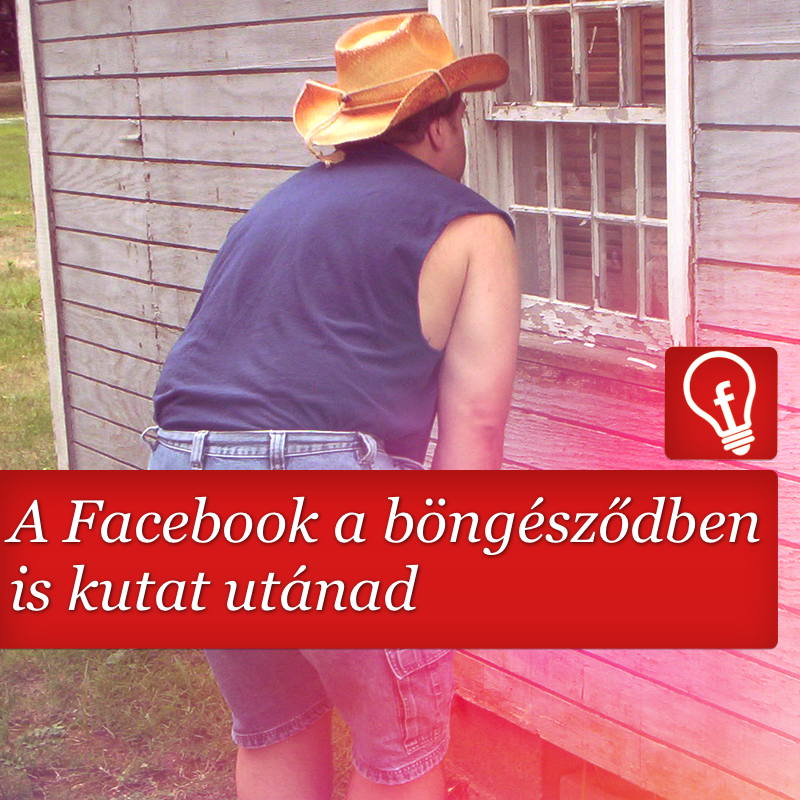 A böngészési előzményekben is kutatni fog a Facebook