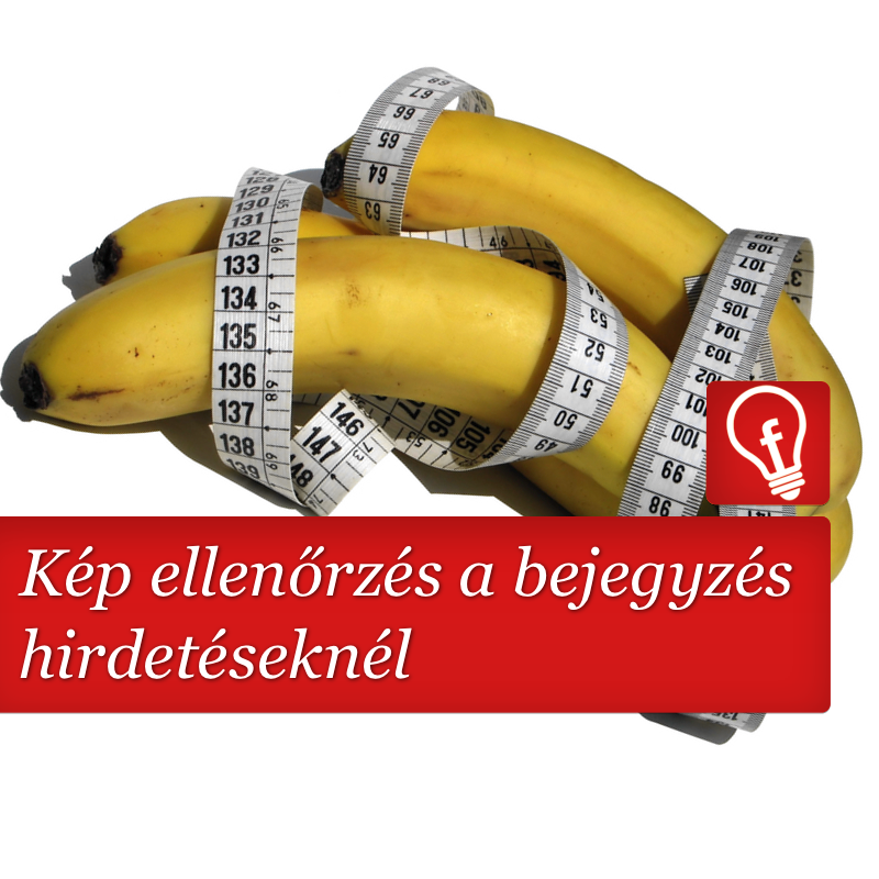 Kép ellenőrzés a bejegyzés hirdetésben