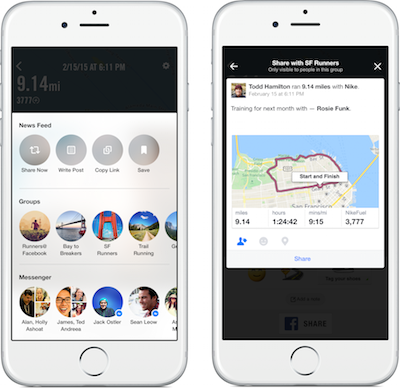 Új, egységes megosztás formátum lesz minden appban, ami a Facebookhoz tartozik