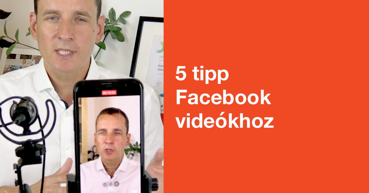 5 tipp Facebook videókhoz