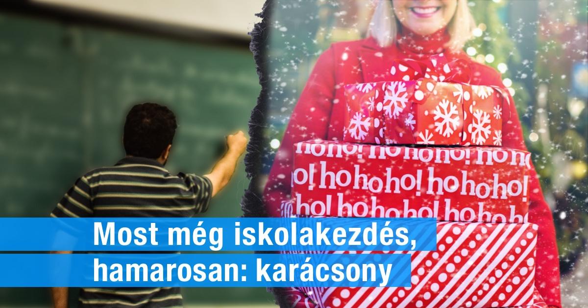 Ami a vevőidnek az iskolakezdés, az Neked már a karácsonyi szezon kezdete