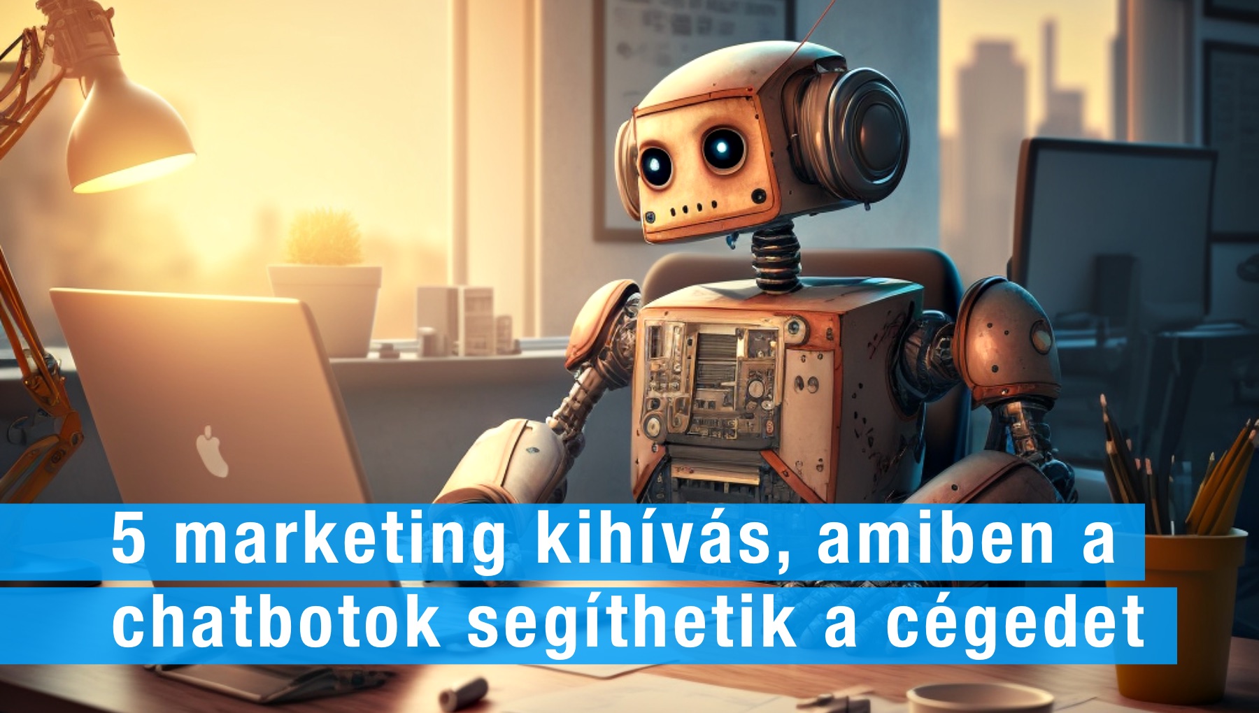 5 marketing kihívás, amiben a chatbotok segíthetik a cégedet