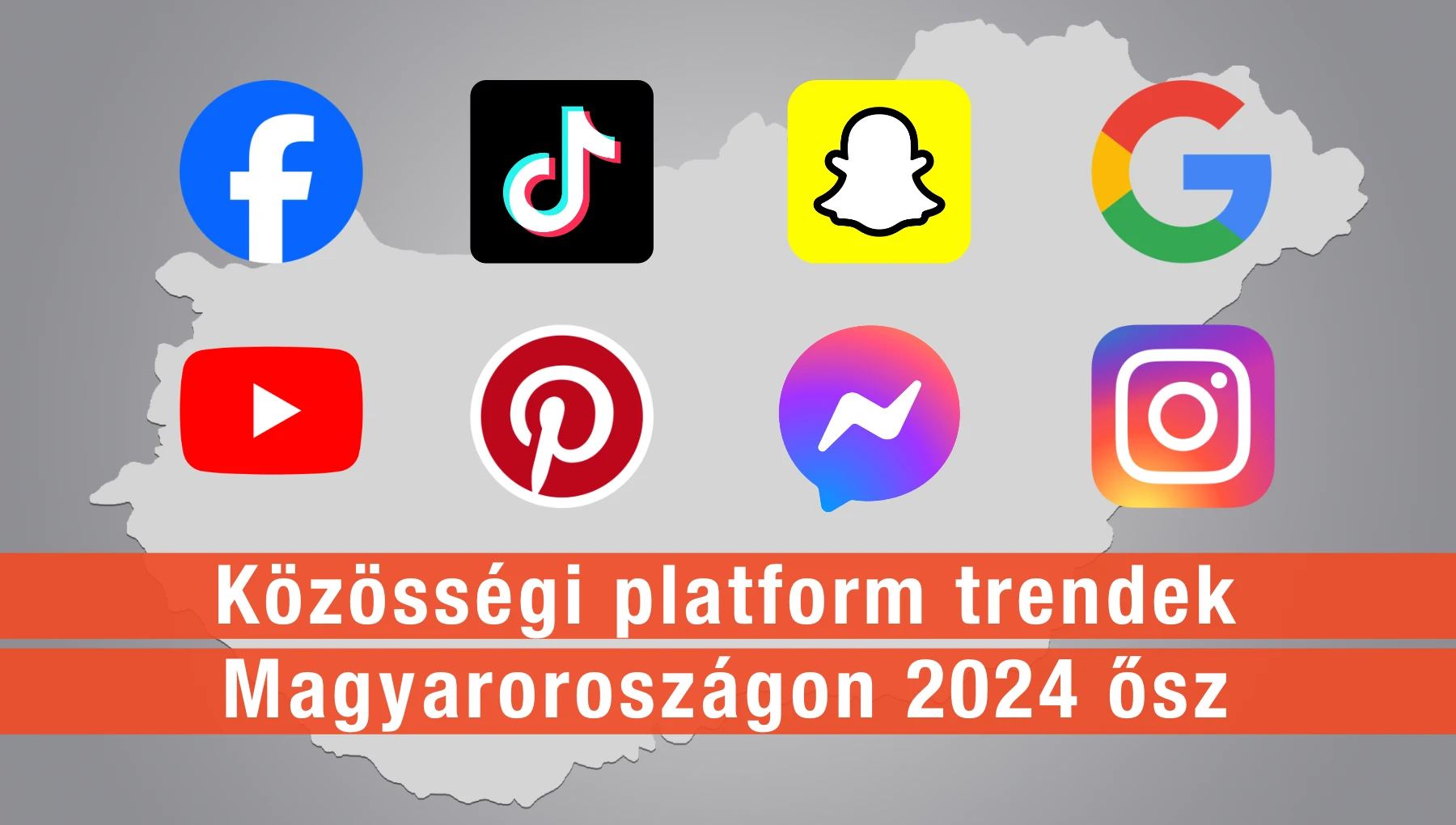 Közösségi platformok Magyarországon, 2024 ősz